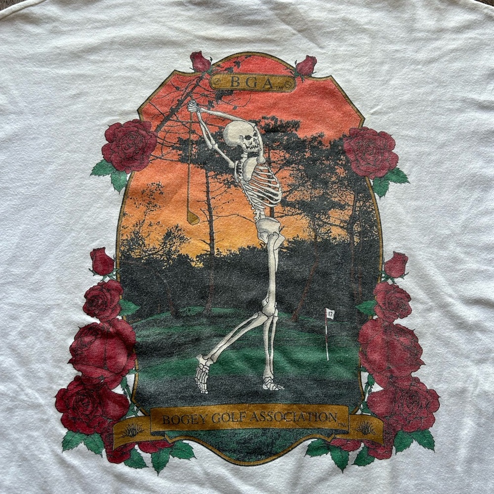 Bogey Golf Association Grateful Dead Bertha Tee